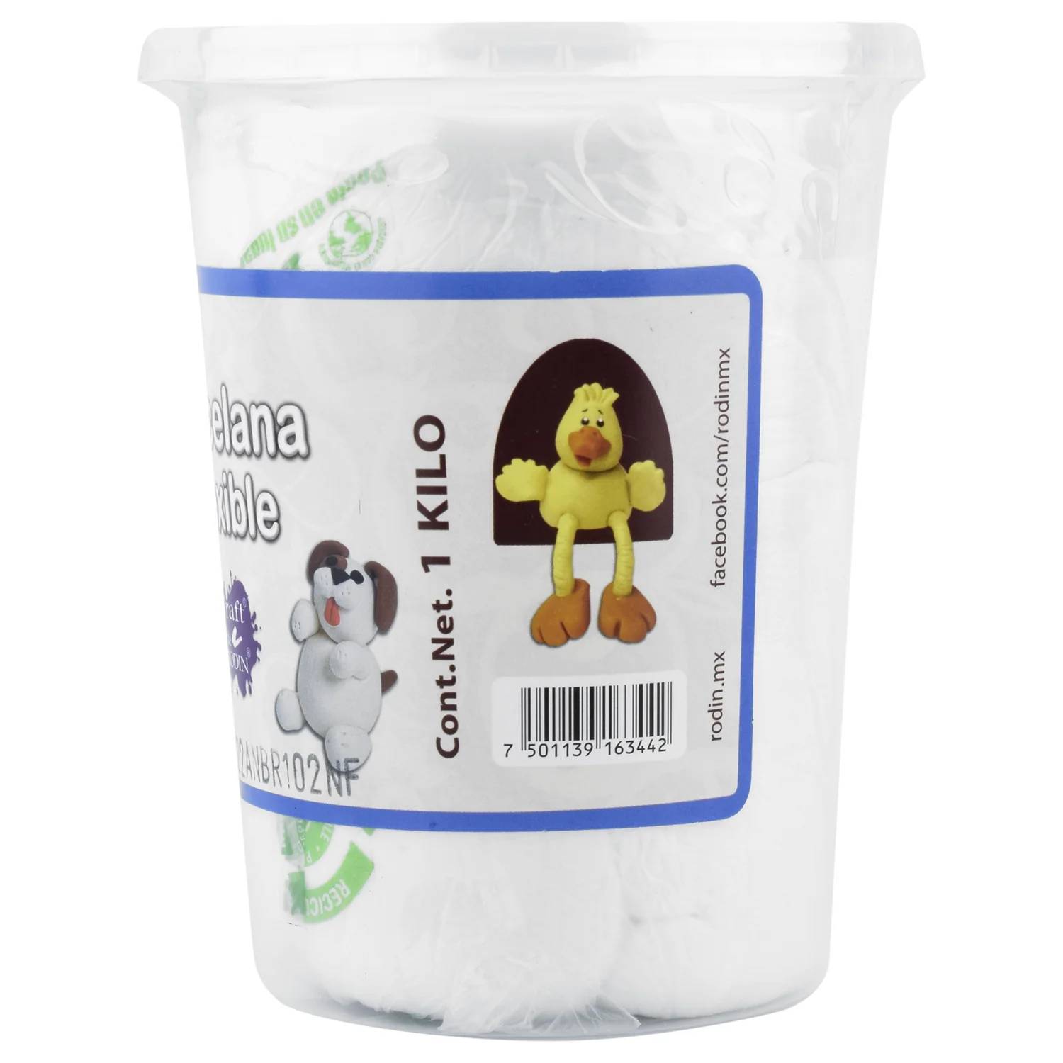 Pasta Francesa Porcelana Flexible Bote de 1 kg Policraft 13452