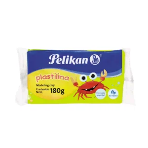Plastilina Pelikan 180 g Amarillo Neón
