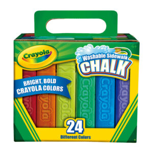 Gises Gigantes de Colores Crayola con 24 piezas