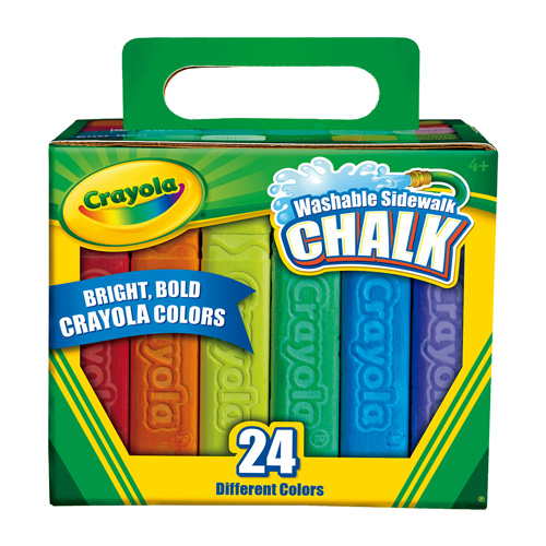 Gises Gigantes de Colores Crayola con 24 piezas